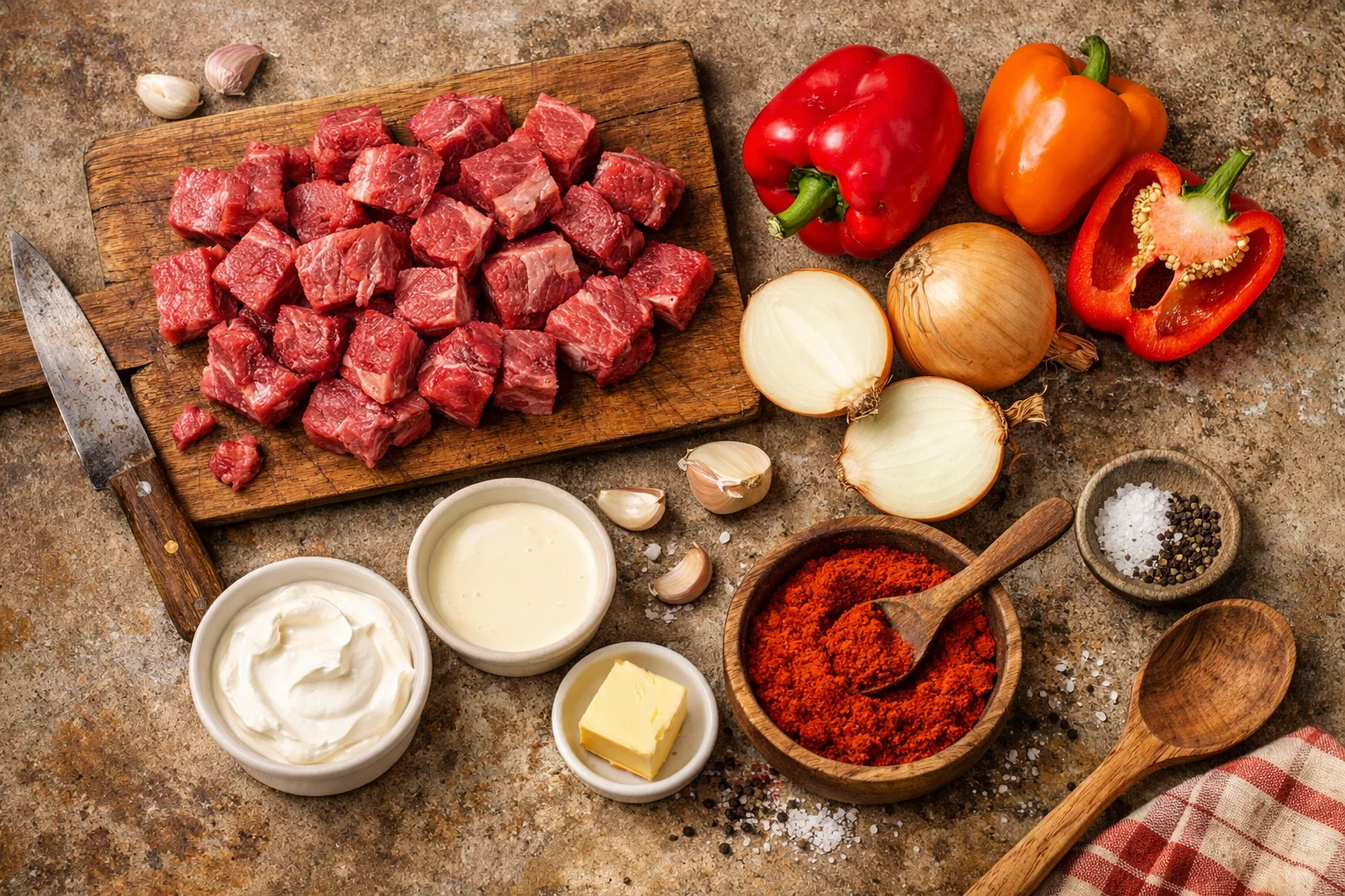 Traditional Rahmgulasch Recipe (Creamy German Goulash)