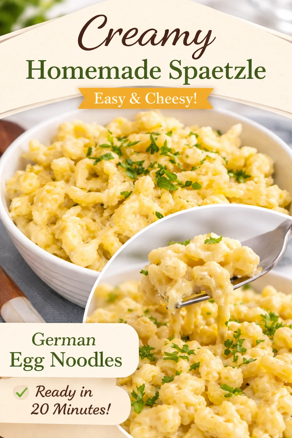 Authentic German Spaetzle Recipe (Spätzle)