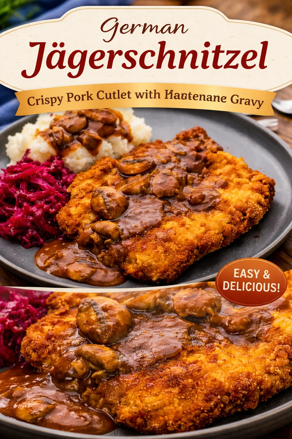 Savor the Flavors: How to Make Authentic Jägerschnitzel Recipe