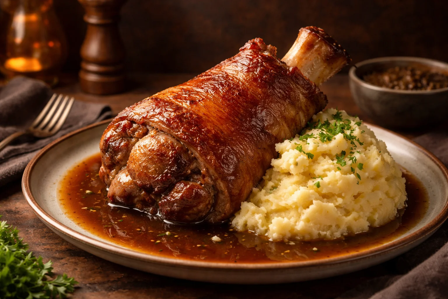 Traditional German Pork Knuckle Recipe – Schweinshaxe