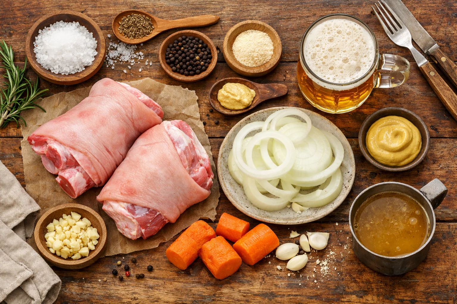 Traditional German Pork Knuckle Recipe – Schweinshaxe