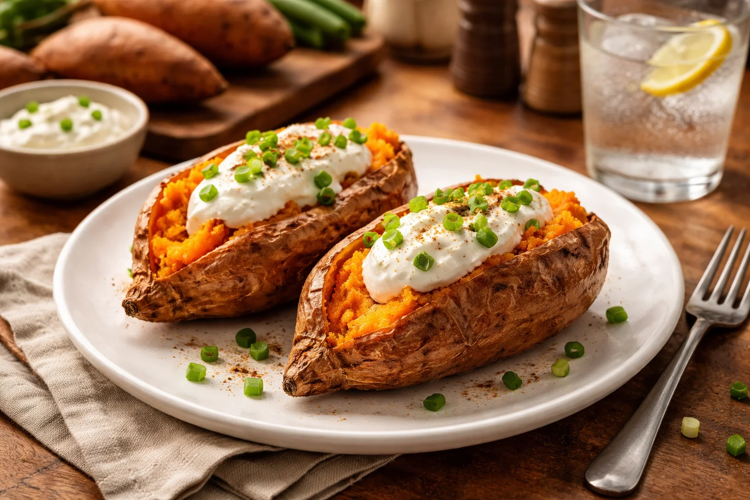 best temp to bake sweet potatoes