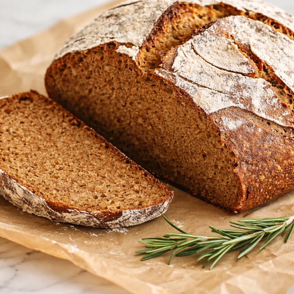 Whip Up Authentic German Roggenbrot (Rye Bread) at Home! 34 Homemade authentic German Roggenbrot, a dense and flavorful rye bread for pairing.