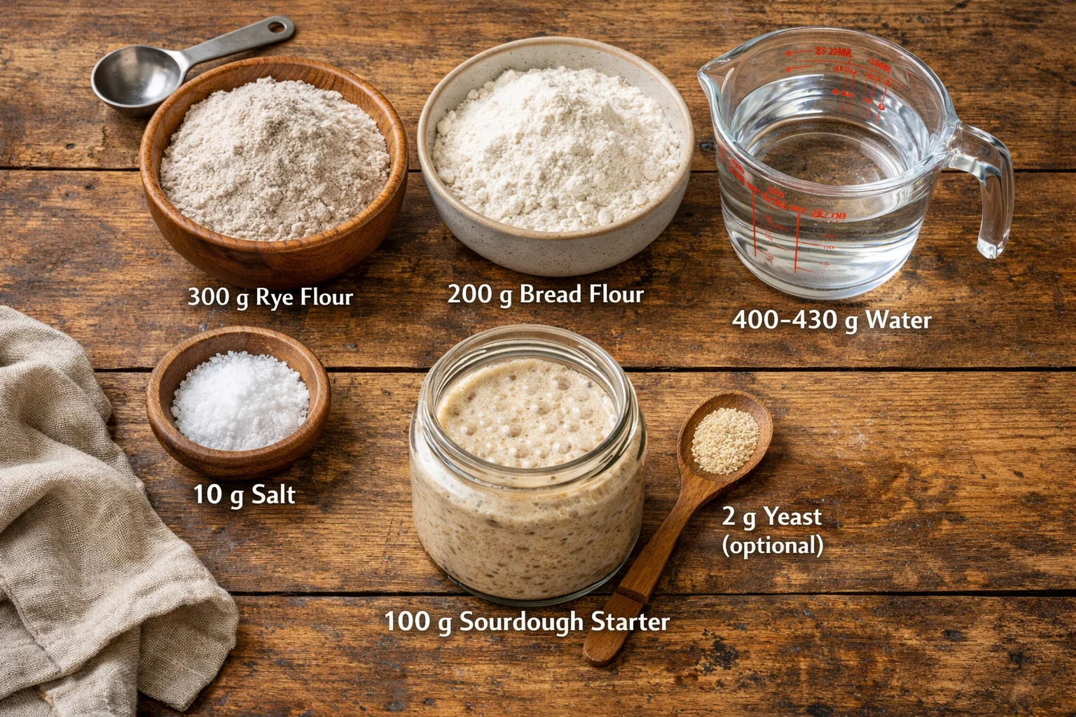 Whip Up Authentic German Roggenbrot (Rye Bread) at Home!
