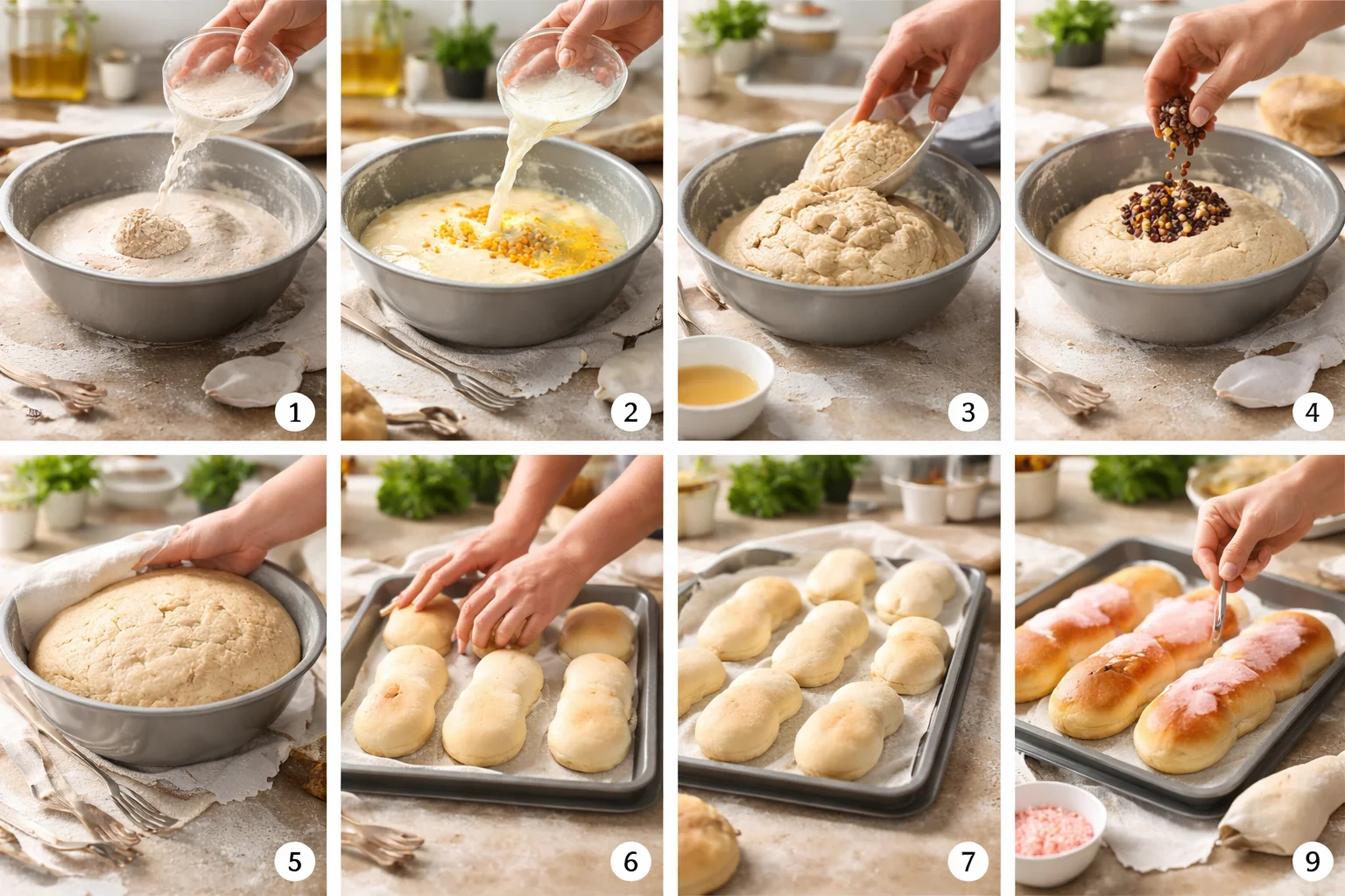 Australian finger buns recipe