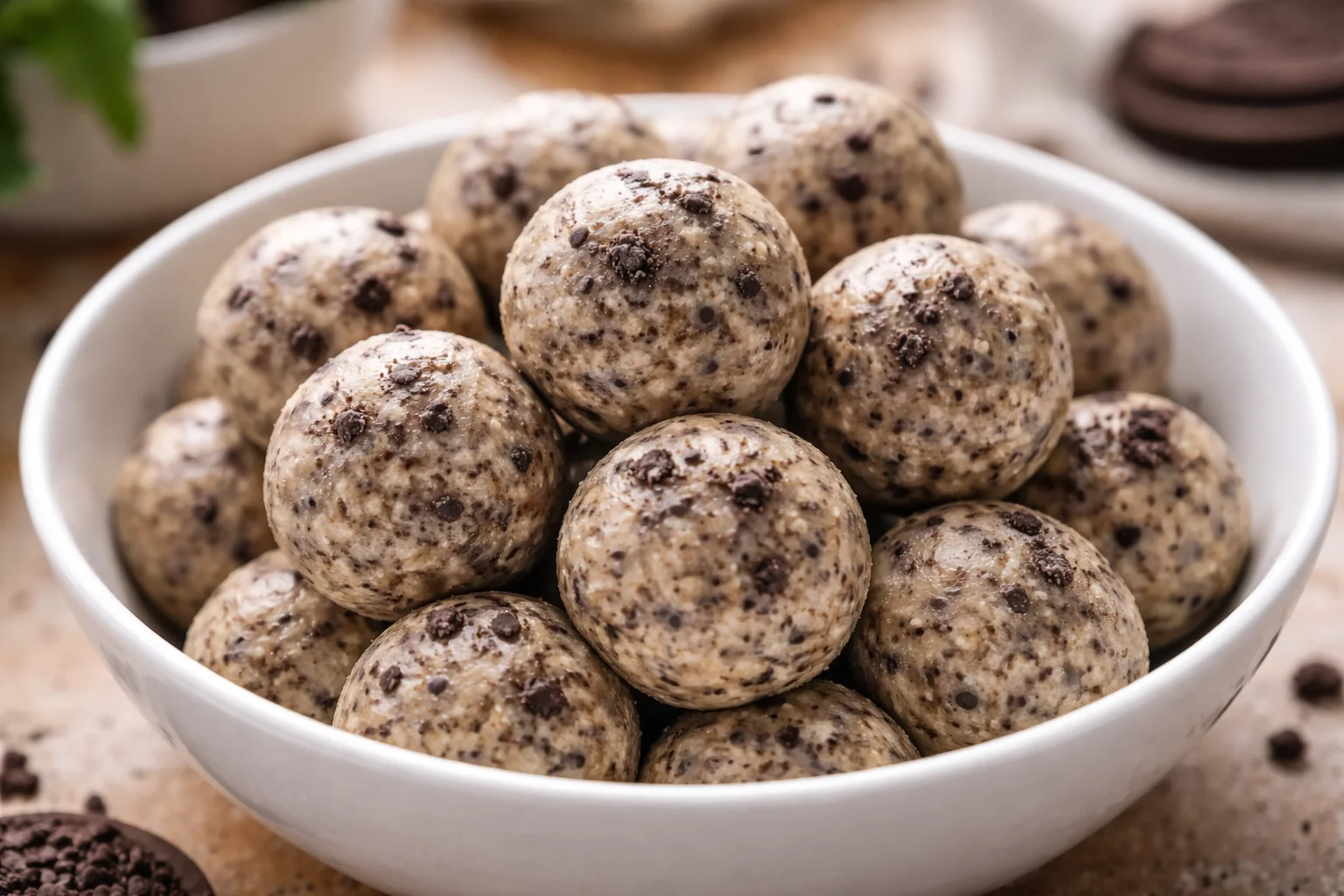 Delicious Cookies And Cream Protein Balls for Long-Lasting Energy