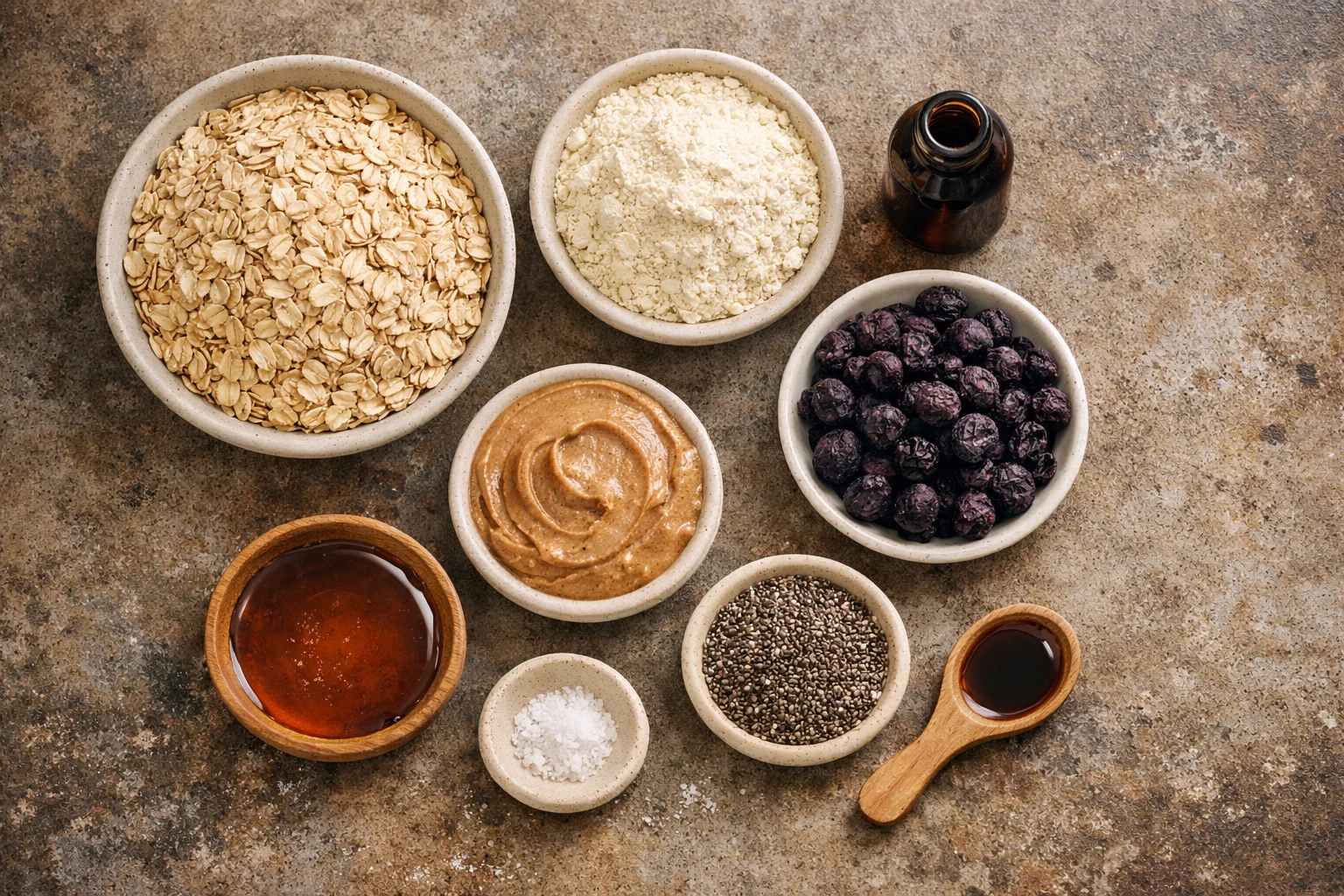Blueberry Protein Balls