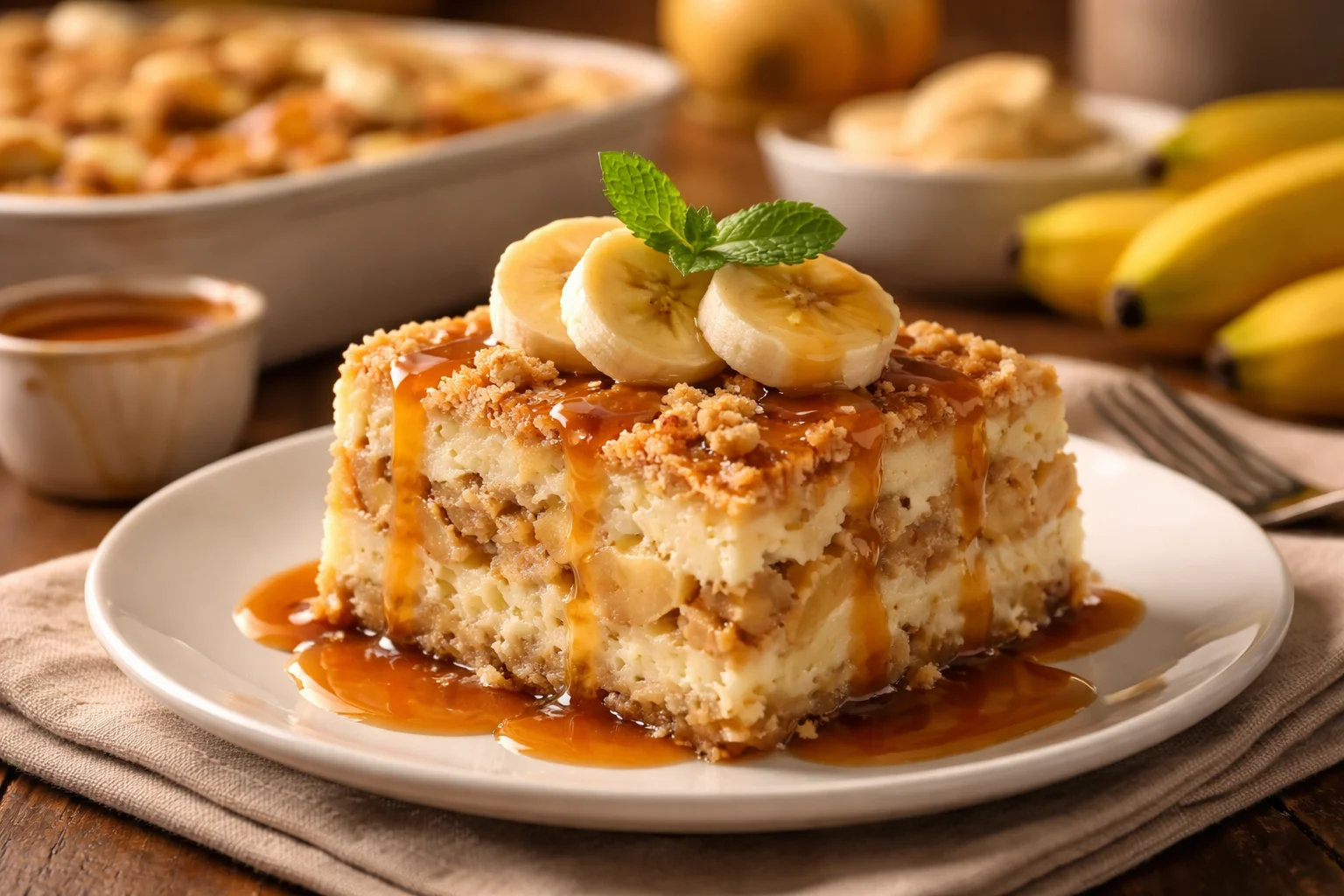 Southern Banana Cobbler