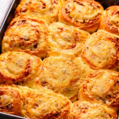 Delicious Vegemite scrolls baked to perfection with cheese, ideal for snacks.