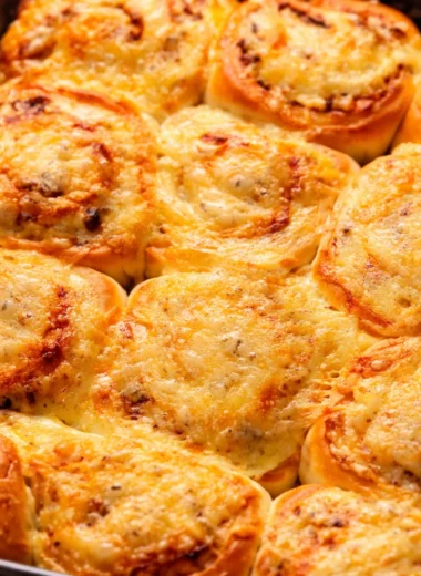 Delicious Vegemite scrolls baked to perfection with cheese, ideal for snacks.