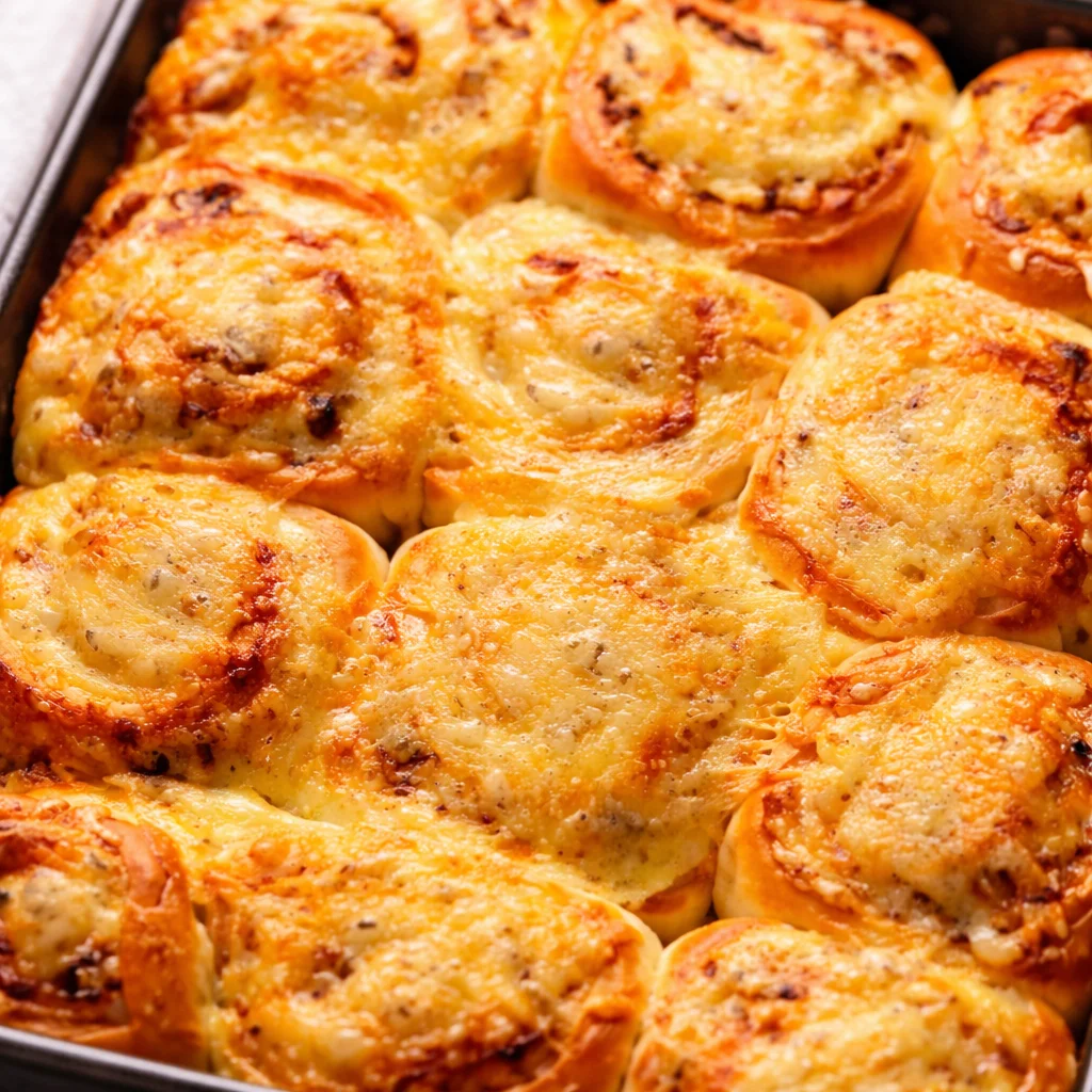 Delicious Vegemite scrolls baked to perfection with cheese, ideal for snacks.
