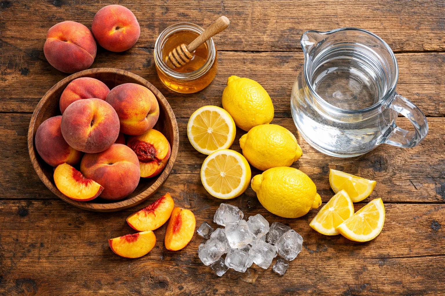 Refreshing Sweet Tart Peach Lemonade for Your Summer Sip