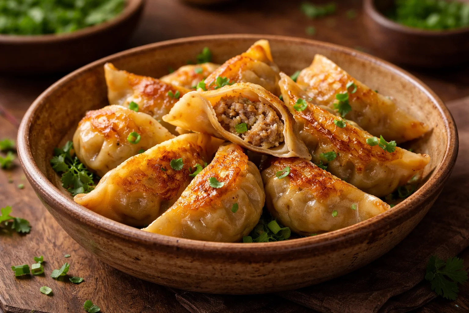 Cheesy Beef Stuffed Potato Pancakes