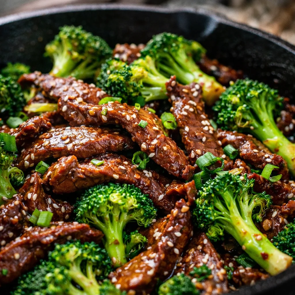 Delicious Beef and Broccoli Stir Fry Better Than Takeout in a bowl with chopsticks.