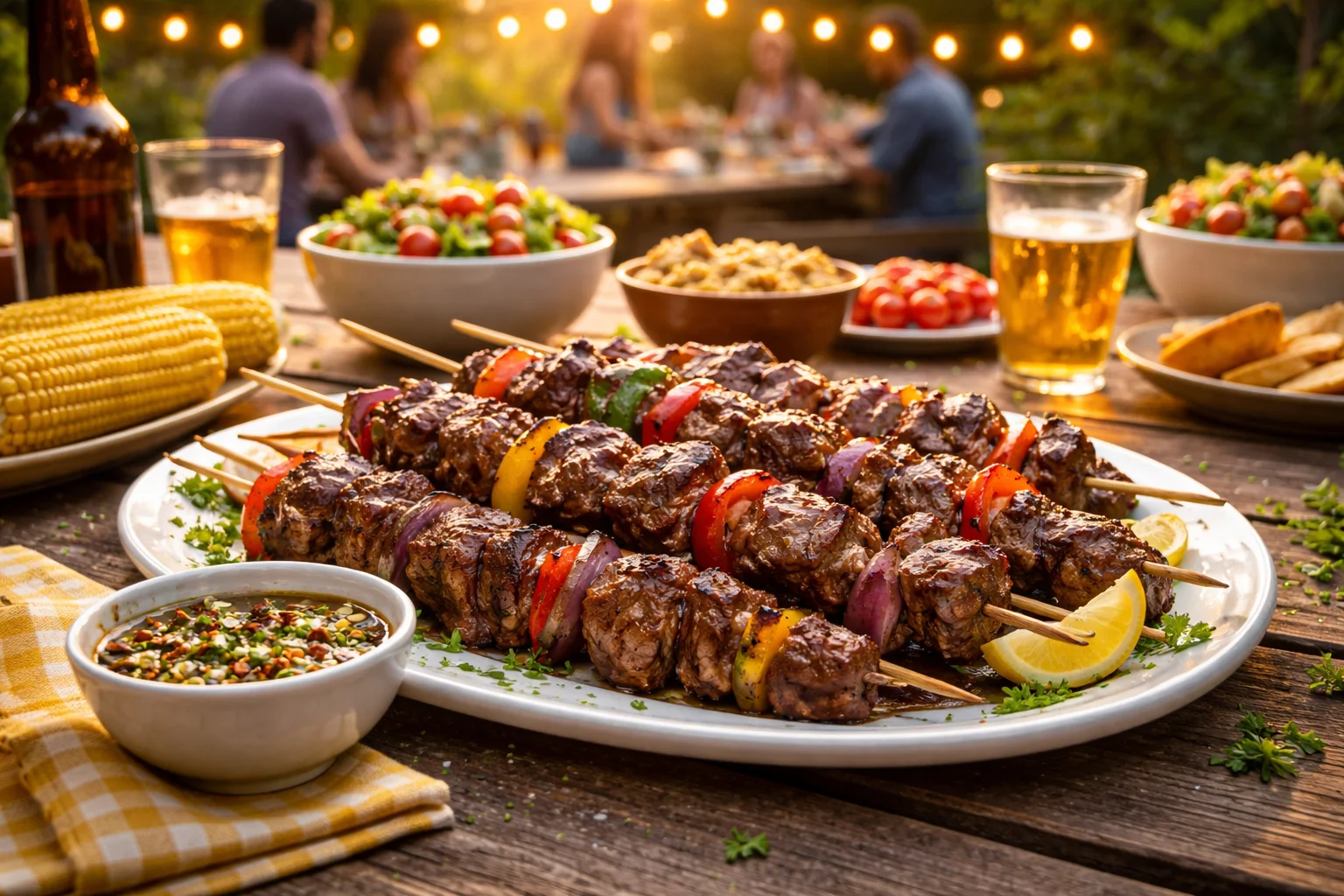 Australian beef skewers recipe