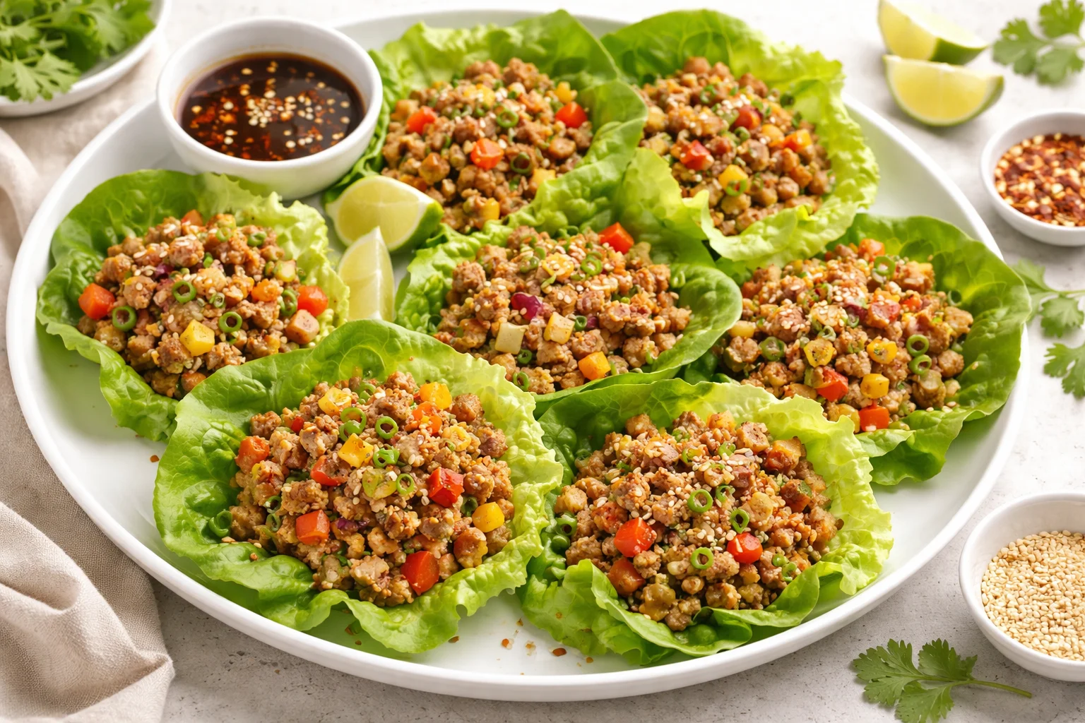 Savory Turkey Lettuce Wraps for a Quick and Healthy Meal