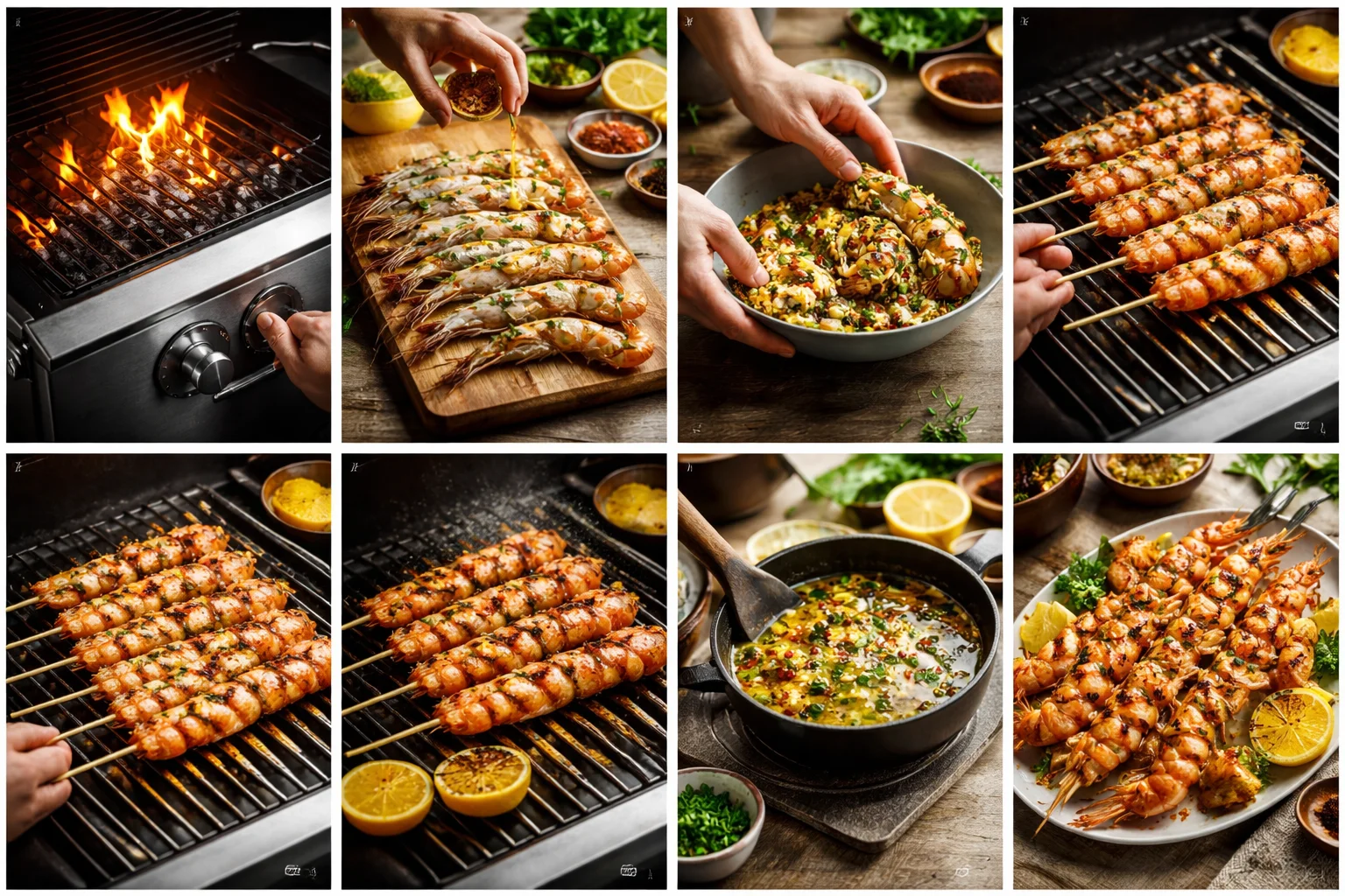 Australian BBQ prawns recip