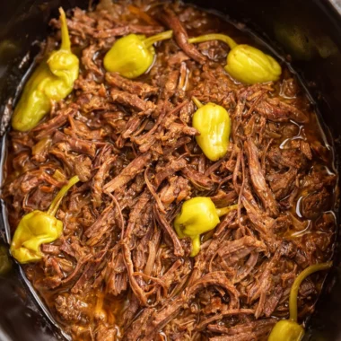 Slow Cooker Mississippi Pot Roast - A Cozy Dinner Delight 31 Delicious and tender Slow Cooker Mississippi Pot Roast with ranch dressing and pepperoncini.