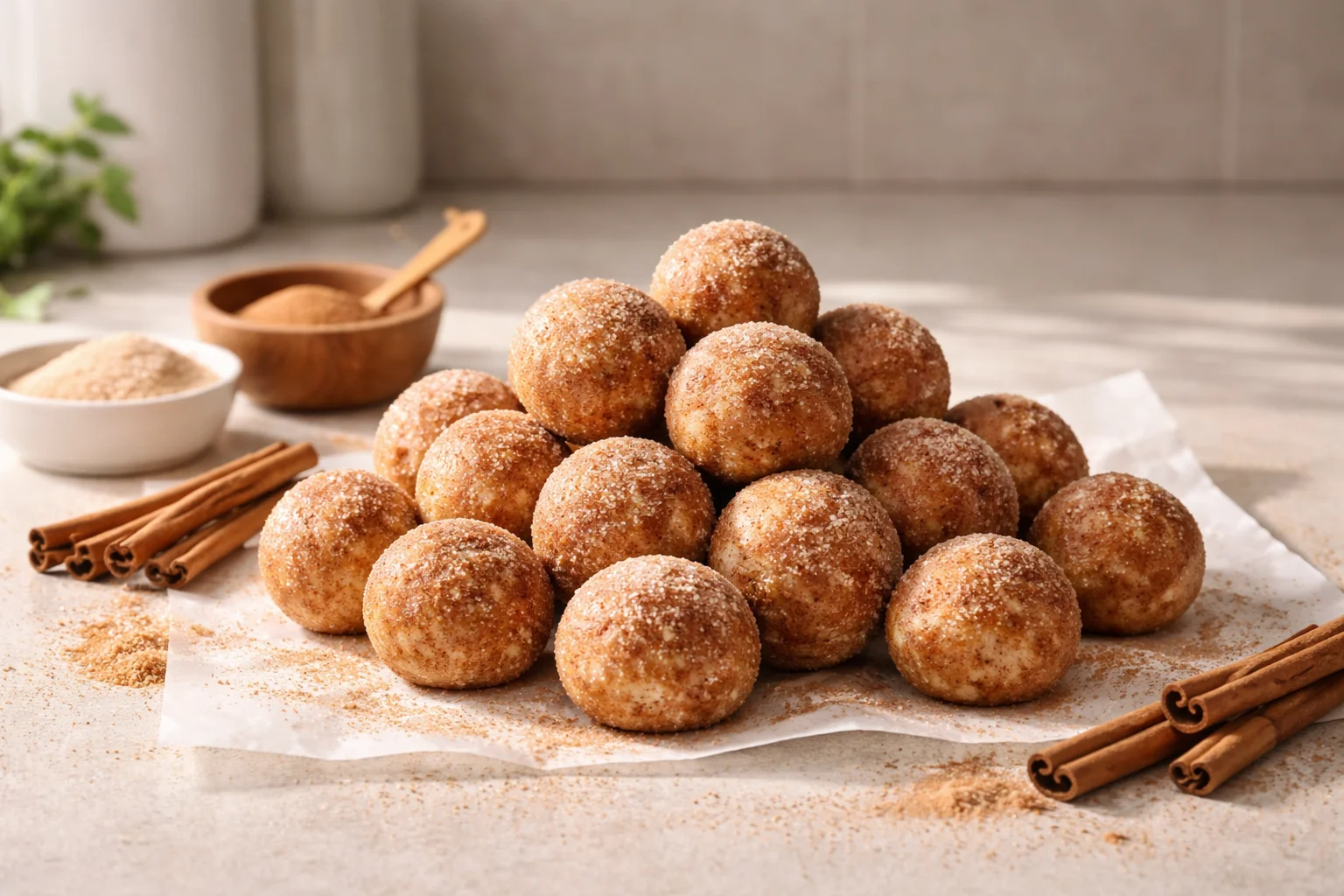 Snack Time Joy with Snickerdoodle Protein Balls – Easy & Delicious!