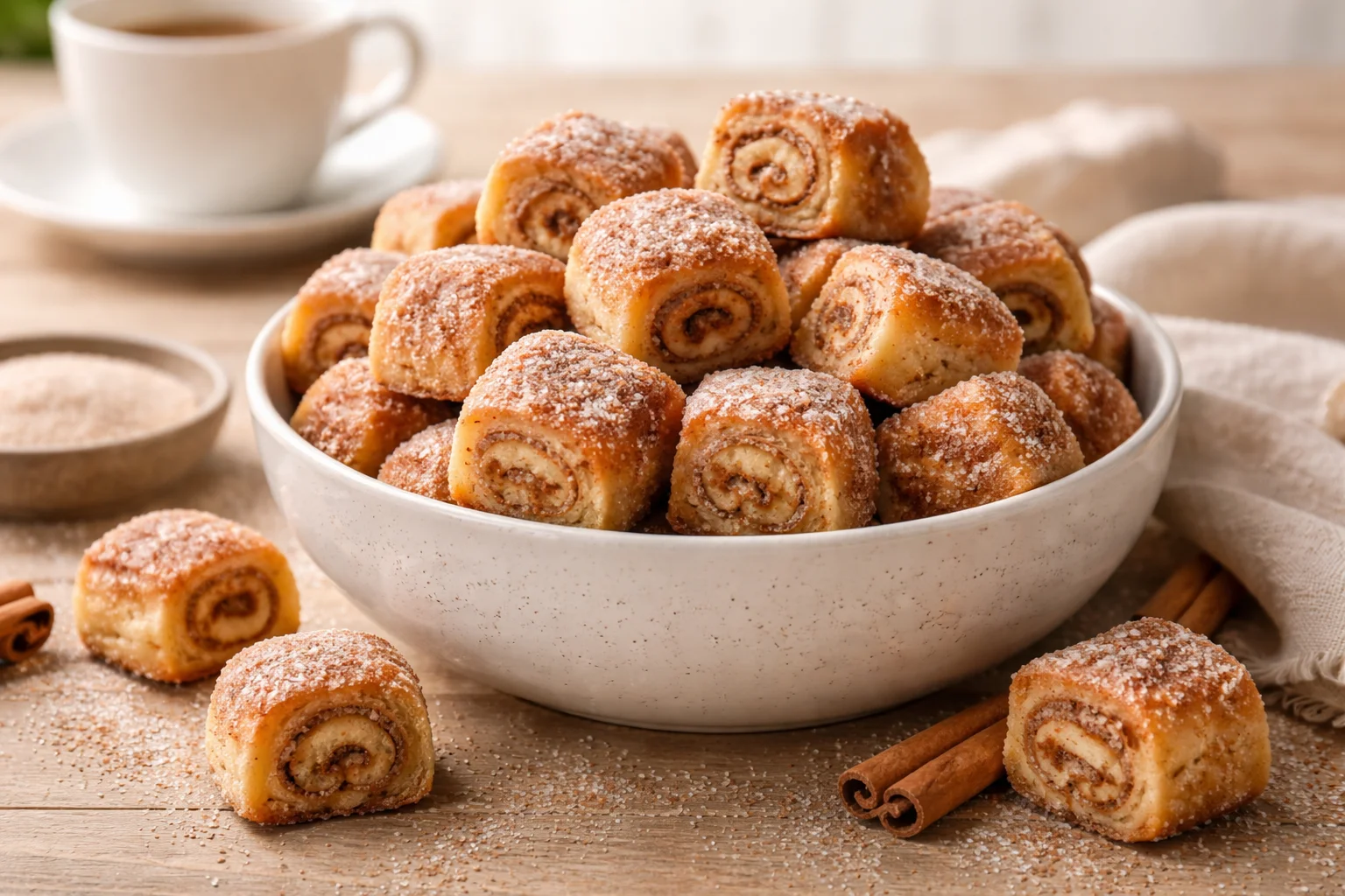 Sweet and Easy Cinnamon Roll French Toast Bites to Savor