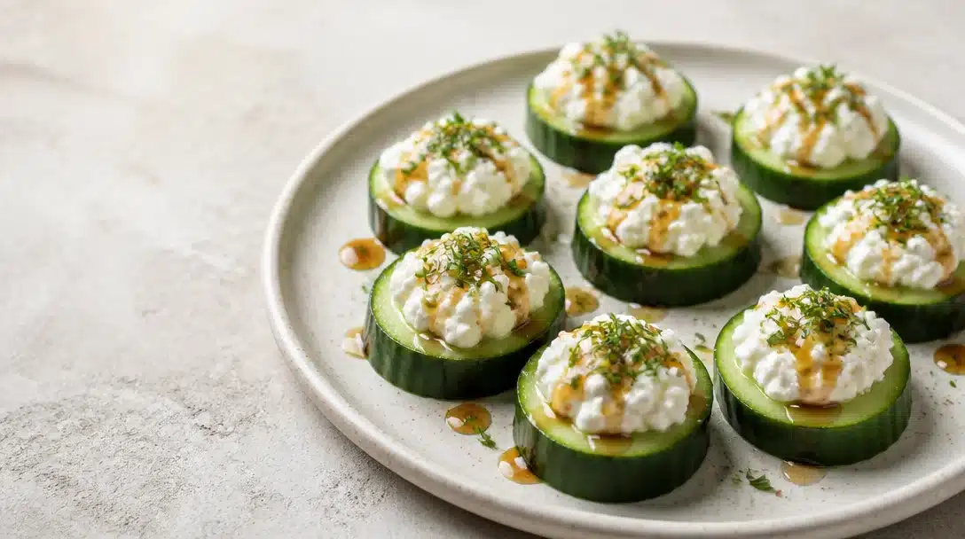 Creamy Cucumber Cottage Cheese Bites 26 Creamy Cucumber Cottage Cheese Bites