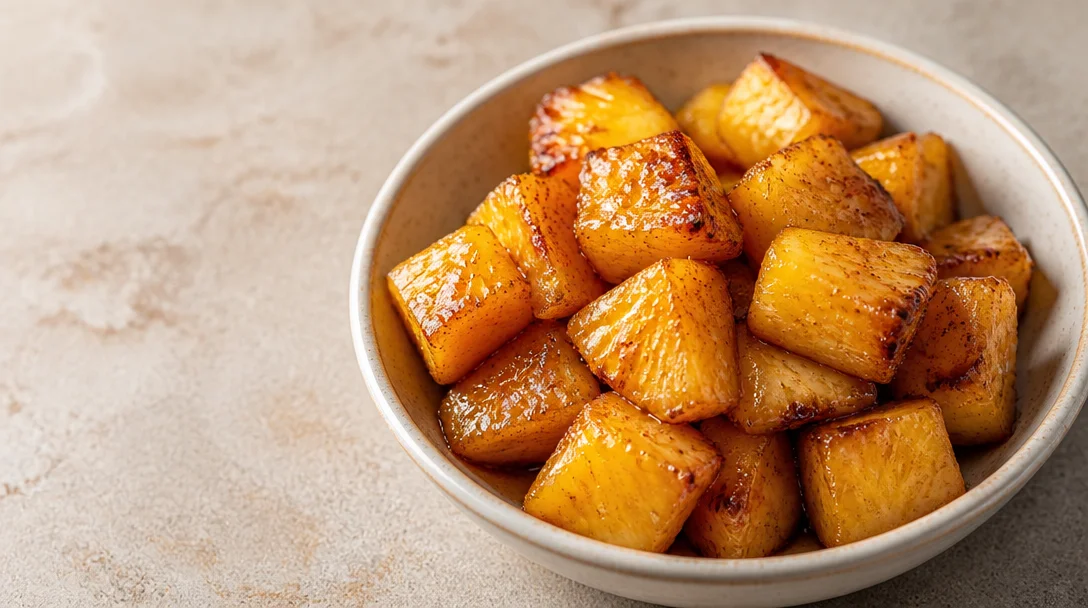 Crispy Air Fryer Pineapple Chunks