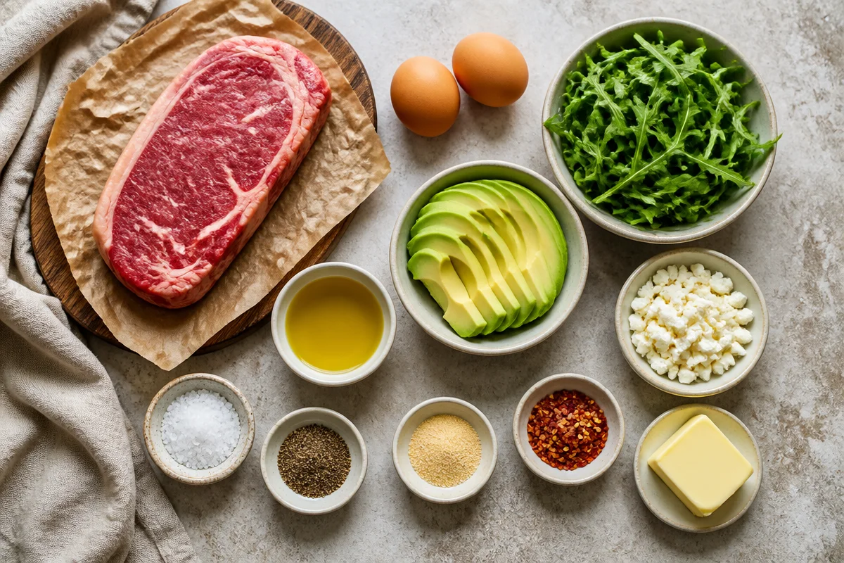 Savory Steak and Eggs Power Bowl