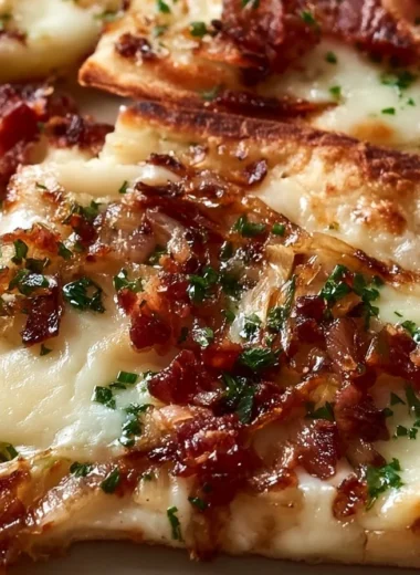 Delicious Rahmfleckerl, a creamy Austrian dish served on a plate