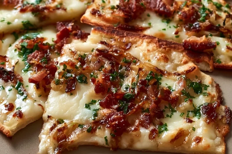 Delicious Rahmfleckerl, a creamy Austrian dish served on a plate