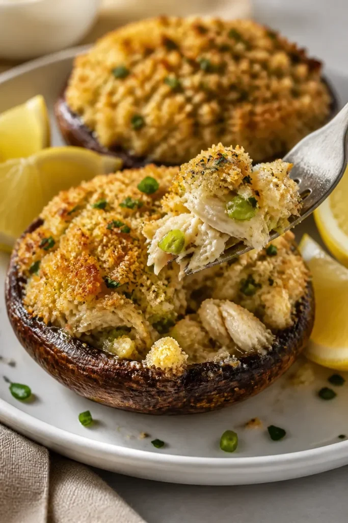 krabben gefullte portobello pilze mit lumpenkrabbe 2026 09 04 192605 683x1024 1 Krabben gefüllte Portobello-Pilze mit Lumpenkrabbenfleisch