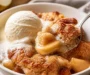 Apple Cobbler Recipe | Cobbler topping no butter, Apple cobbler recipe with pie apples easy, Apple cobbler with canned apples