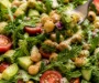 Avocado chickpea salad summer | Arugula salad with chickpeas, Arugula chickpea salad recipes, Avocado salad with feta