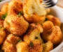 Crispy Parmesan Cauliflower Bites