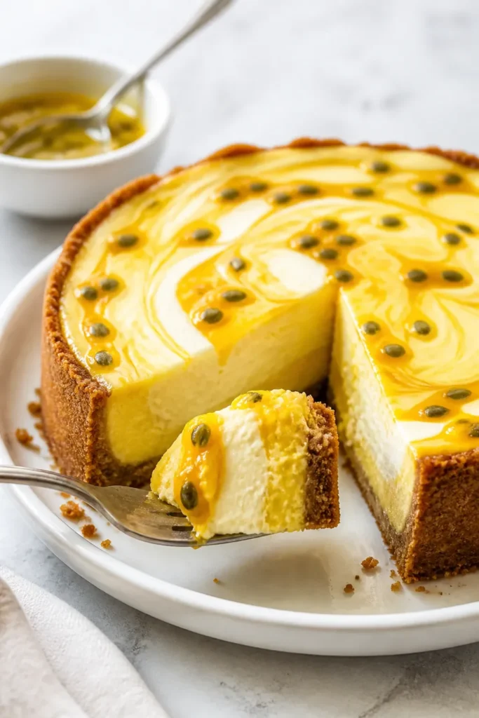 passionfruit curd ripple cheesecake 2026 10 03 143405 683x1024 1 Passionfruit curd ripple cheesecake