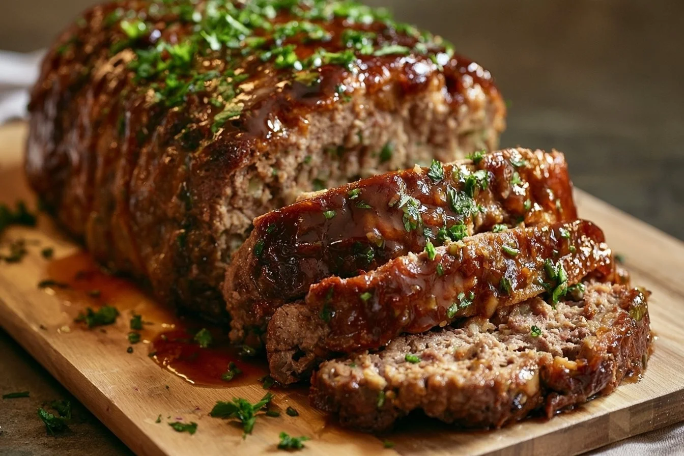 Traditional German Meatloaf (Hackbraten)