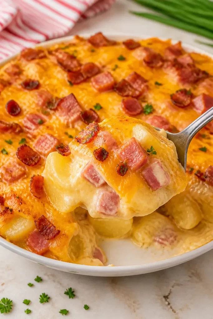 ham and bacon cheesy potatoes the perfect cheesy 2026 09 30 105506 683x1024 1 Ham and Bacon Cheesy Potatoes - The Perfect Cheesy Side Dish!