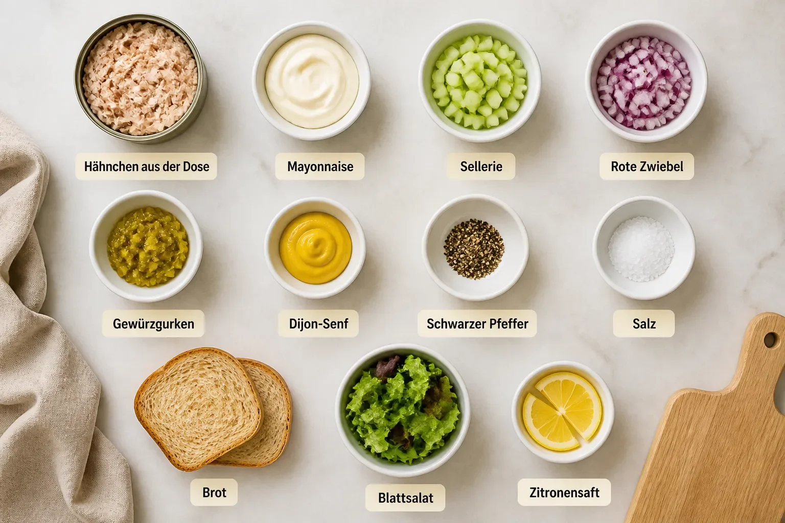 5-Minute Canned Chicken Salad Sandwiches — Fast, Creamy & Family-Ready