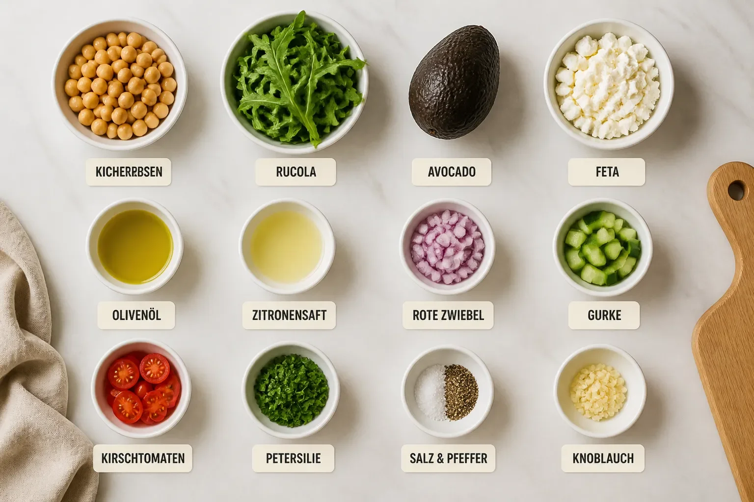 Avocado chickpea salad summer | Arugula salad with chickpeas, Arugula chickpea salad recipes, Avocado salad with feta