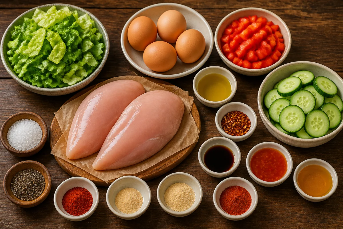 Citrusy Chicken Salad Bowl