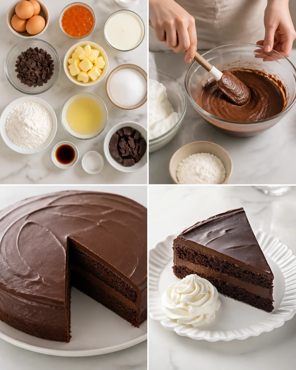 Classic Sachertorte Recipe (Austrian Chocolate Cake)