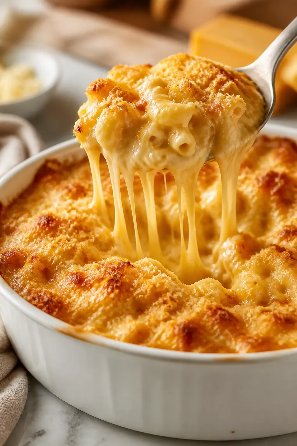 Creamy Baked Macaroni and Cheese