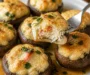 Easy Stuffed Mushrooms with Crab and Cheese