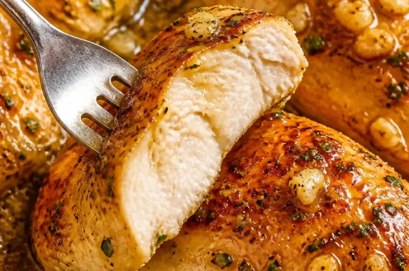 Garlic Butter Chicken Rezept mit zartem Hähnchen und aromatischer Knoblauch-Butter-Sauce