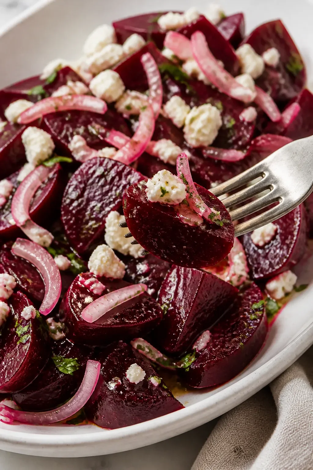 Griechischer Rote-Bete-Salat (Patzarosalata)