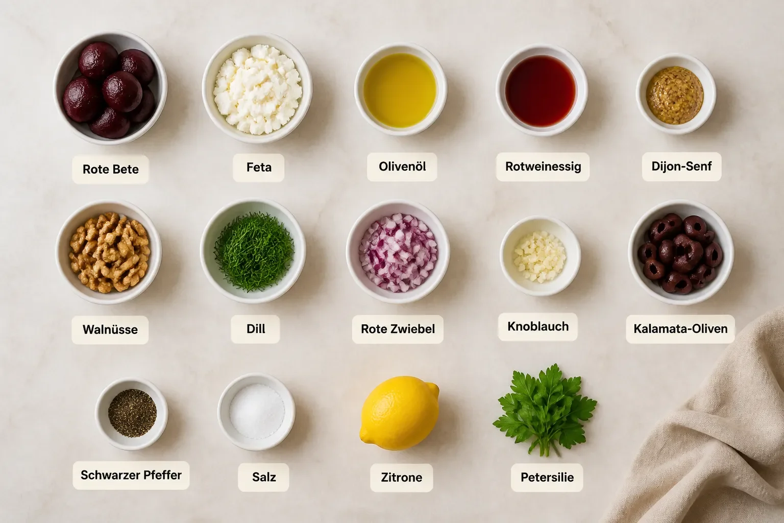 Griechischer Rote-Bete-Salat (Patzarosalata)