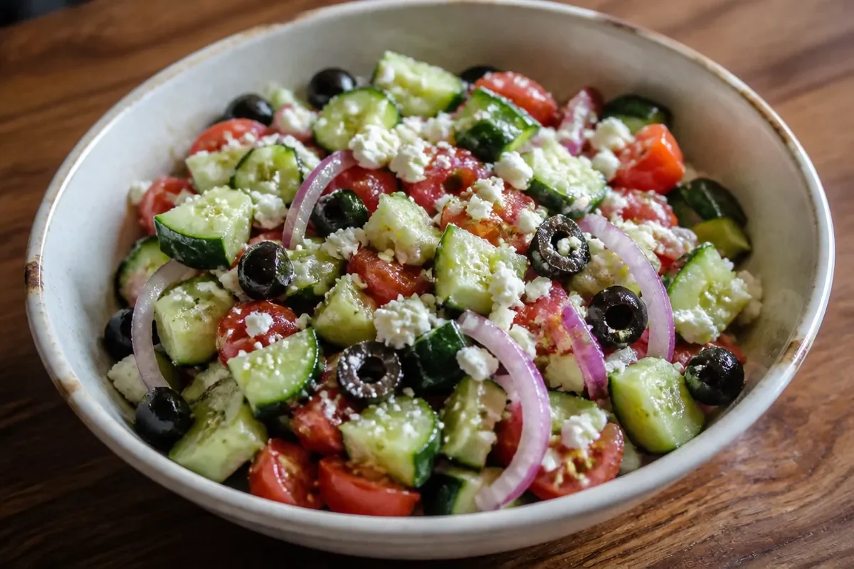 Mediterranean Cucumber Tomato Salad 32 Mediterranean Cucumber Tomato Salad