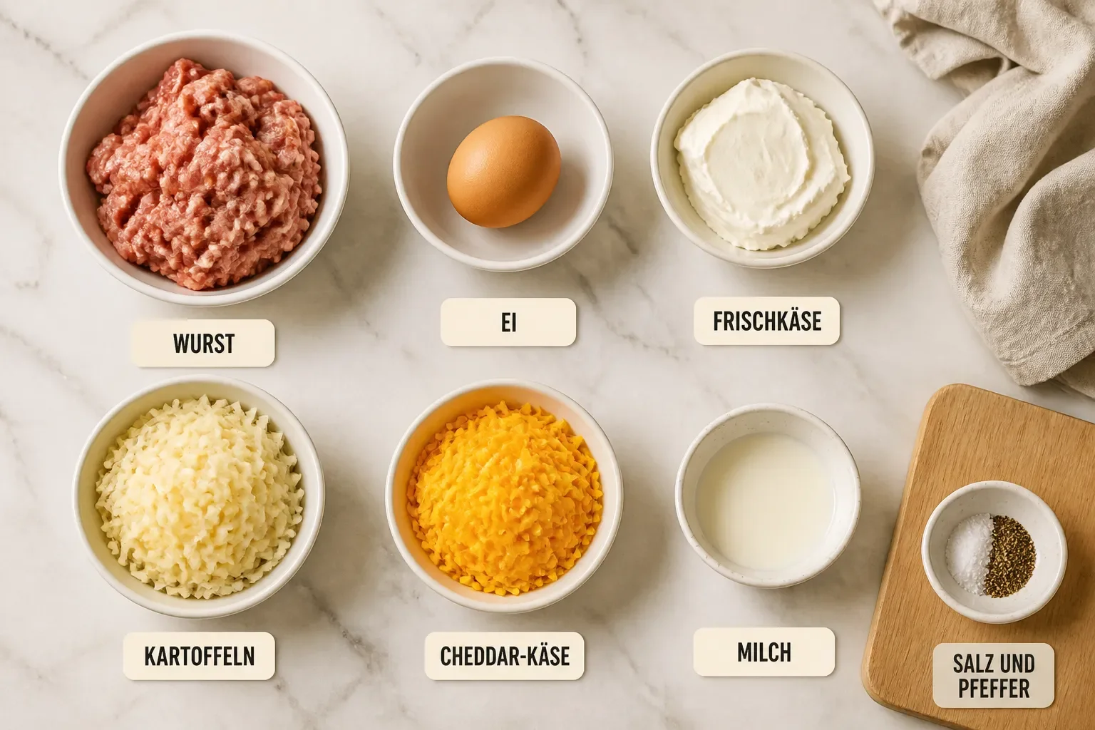 Sausage, Egg, and Cream Cheese Hashbrown Casserole