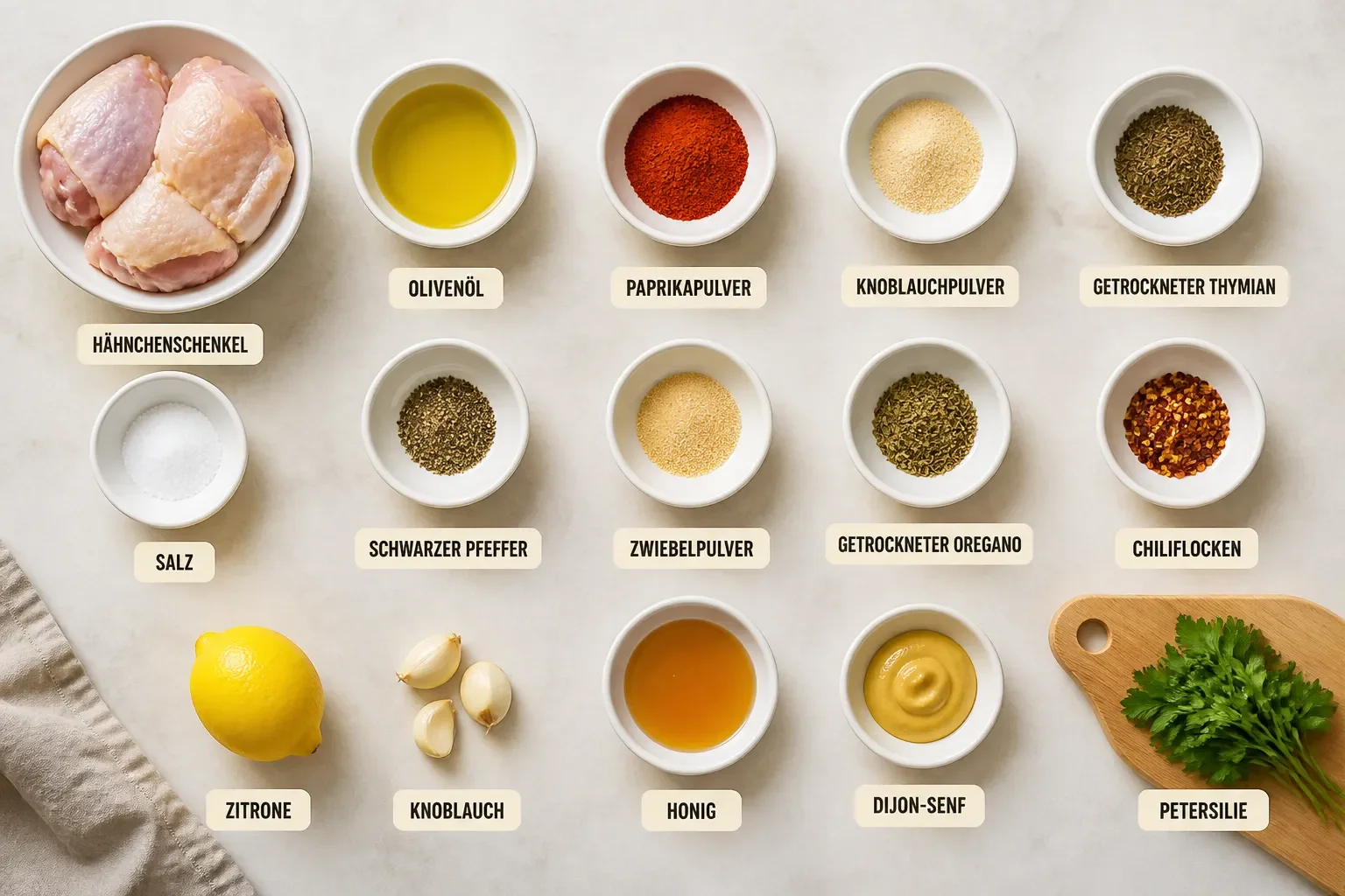 Sheet Pan Chicken Thighs