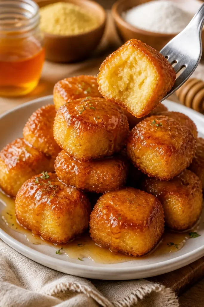 sweet southern honey butter cornbread poppers reci 2026 10 29 132104 683x1024 1 Sweet Southern Honey Butter Cornbread Poppers Recipe: Bake Joy