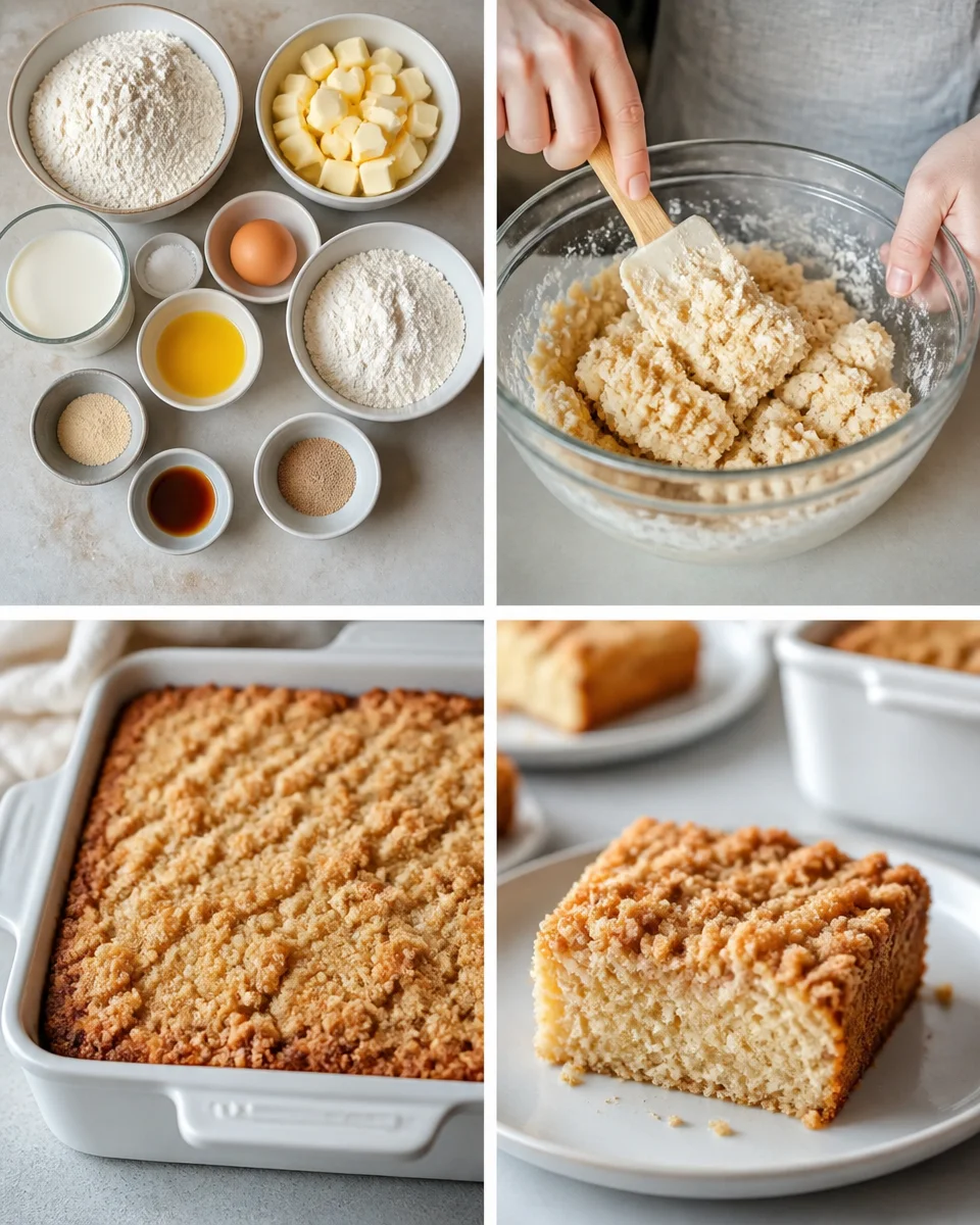 Traditional Streuselkuchen (German Crumb Cake)